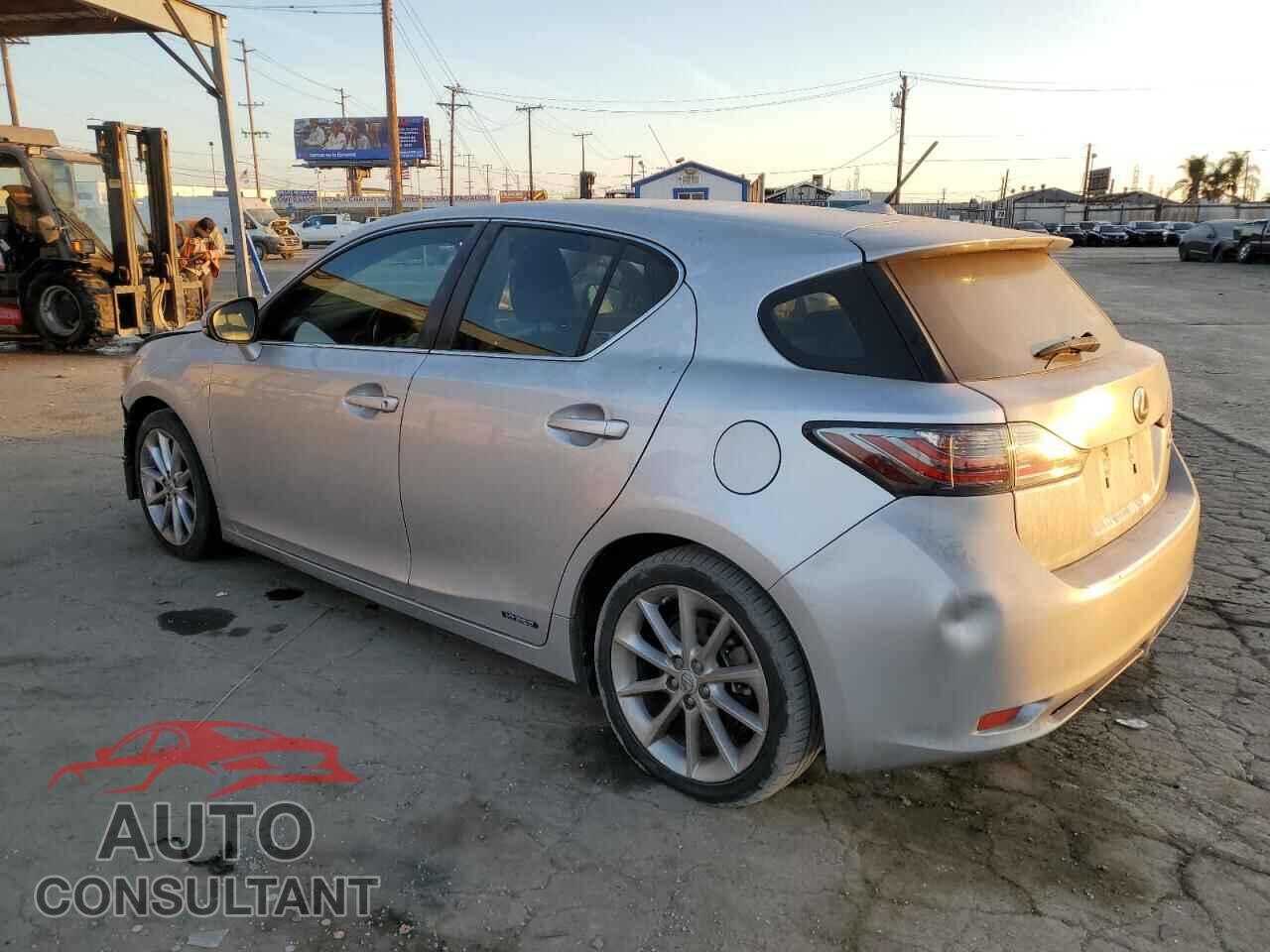 LEXUS CT 200 2012 - JTHKD5BH3C2107452