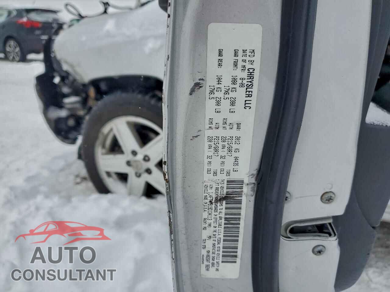 JEEP COMPASS 2009 - 1J4FT47B19D134113