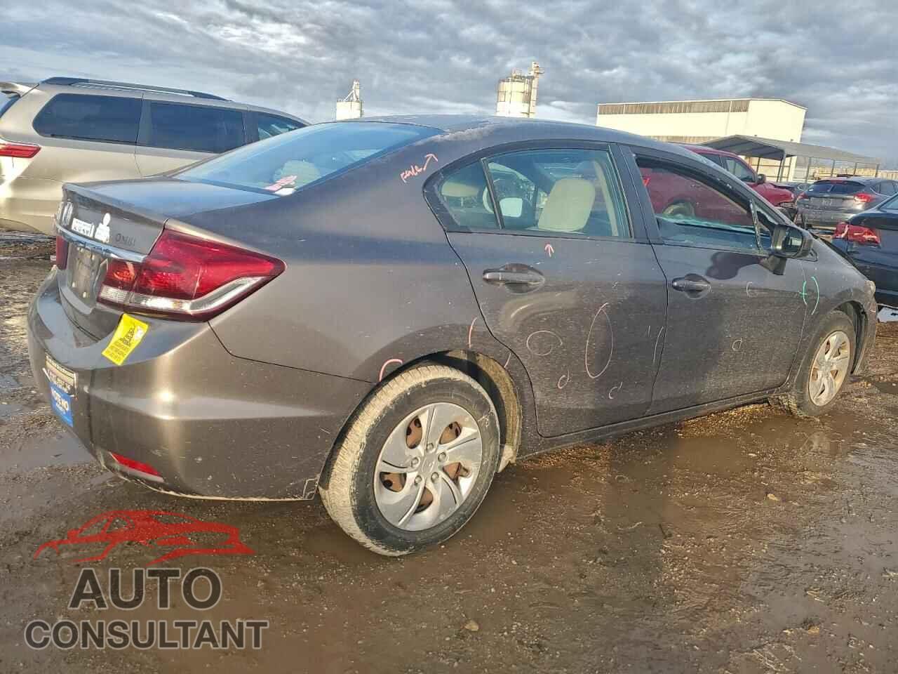 HONDA CIVIC 2014 - 2HGFB2F51EH545616