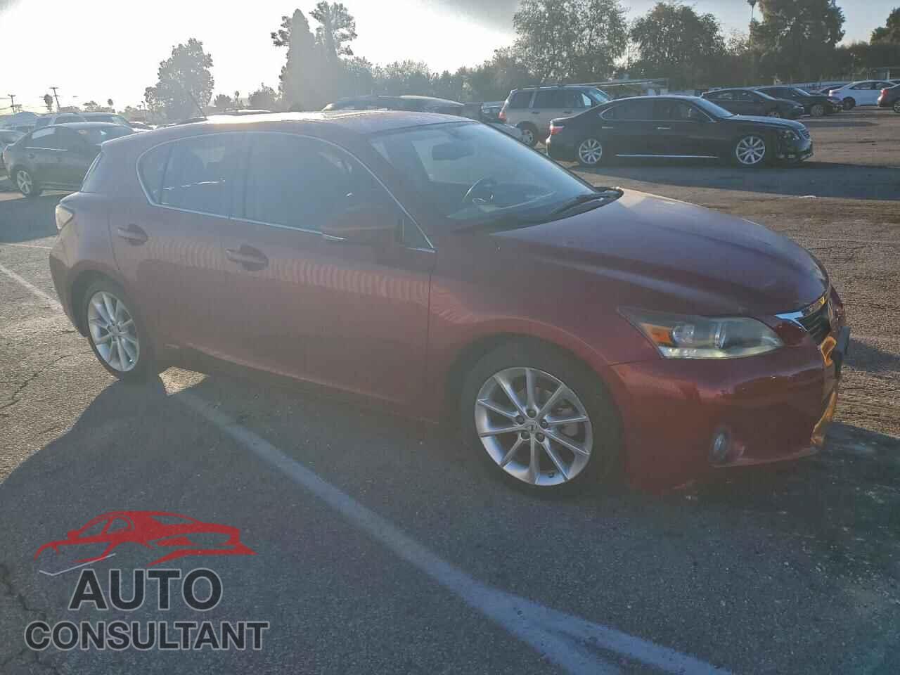LEXUS CT 200 2012 - JTHKD5BH5C2084207