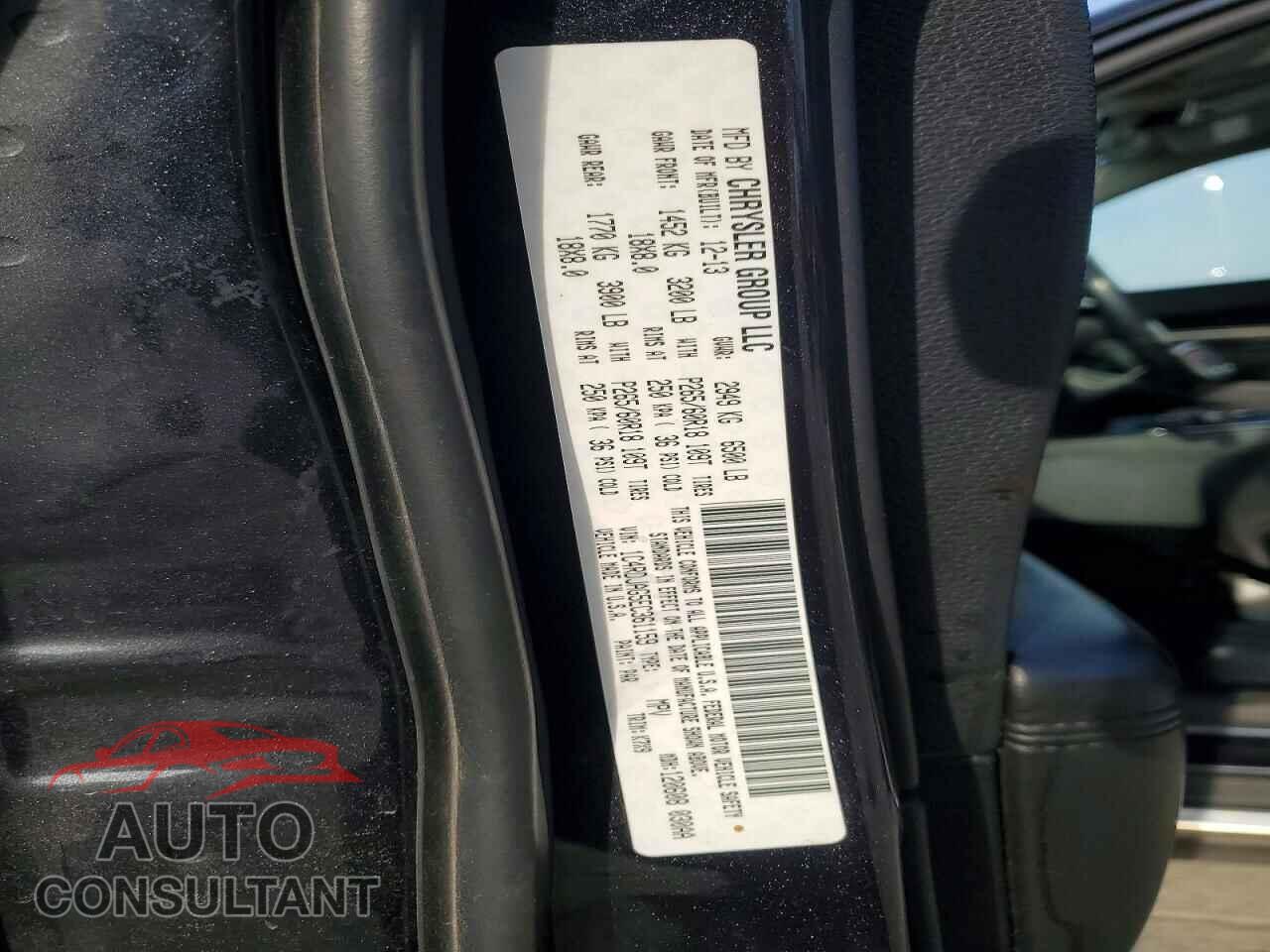 DODGE DURANGO 2014 - 1C4RDJAG5EC361159