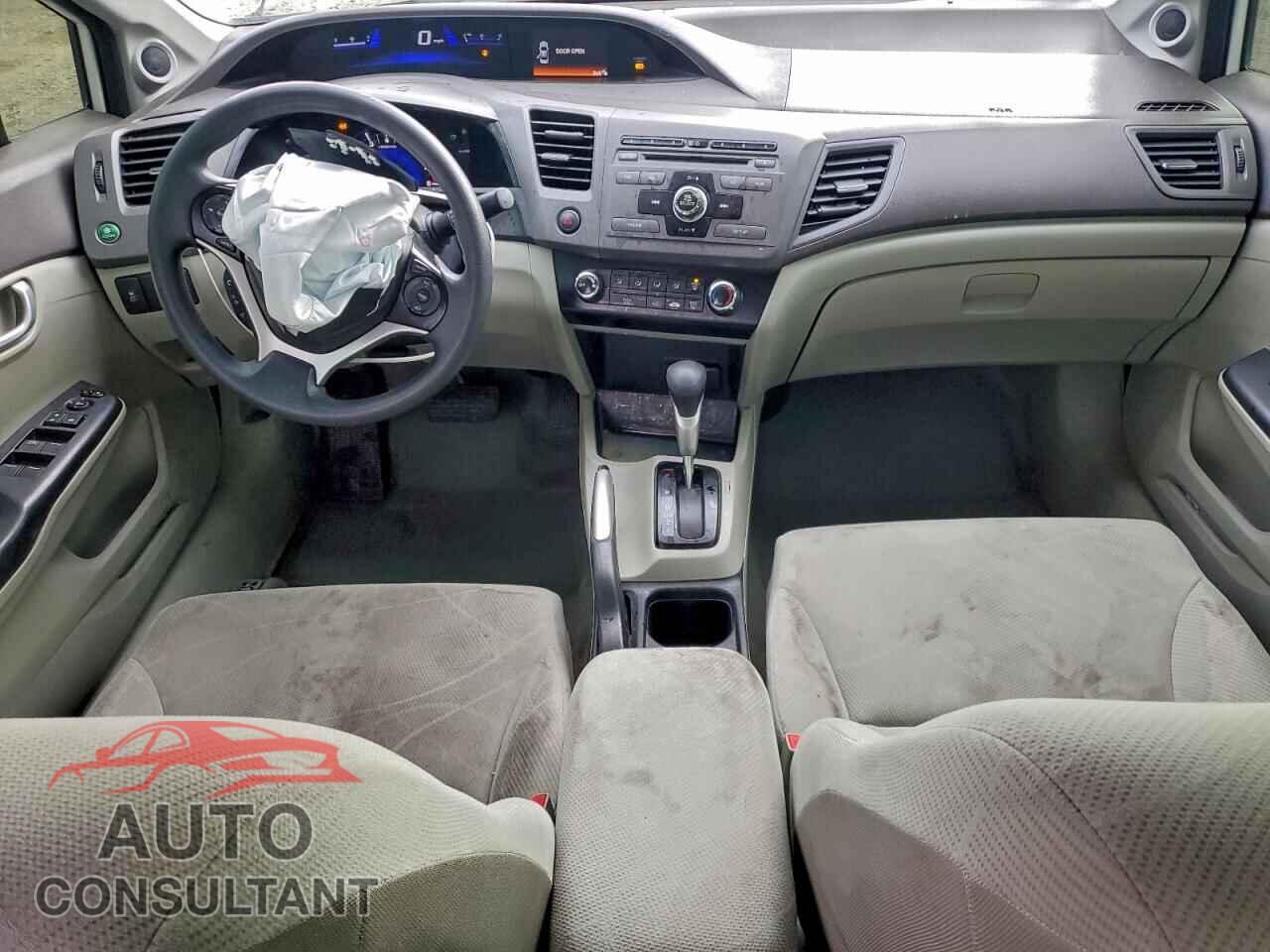 HONDA CIVIC 2012 - 2HGFB2F86CH310460