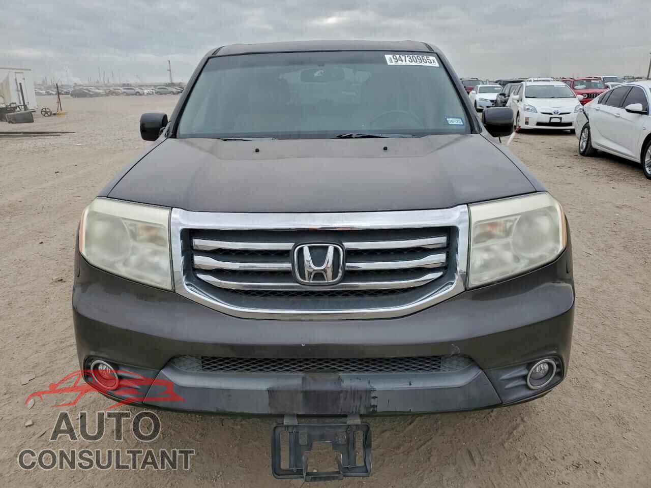 HONDA PILOT 2012 - 5FNYF3H62CB018730
