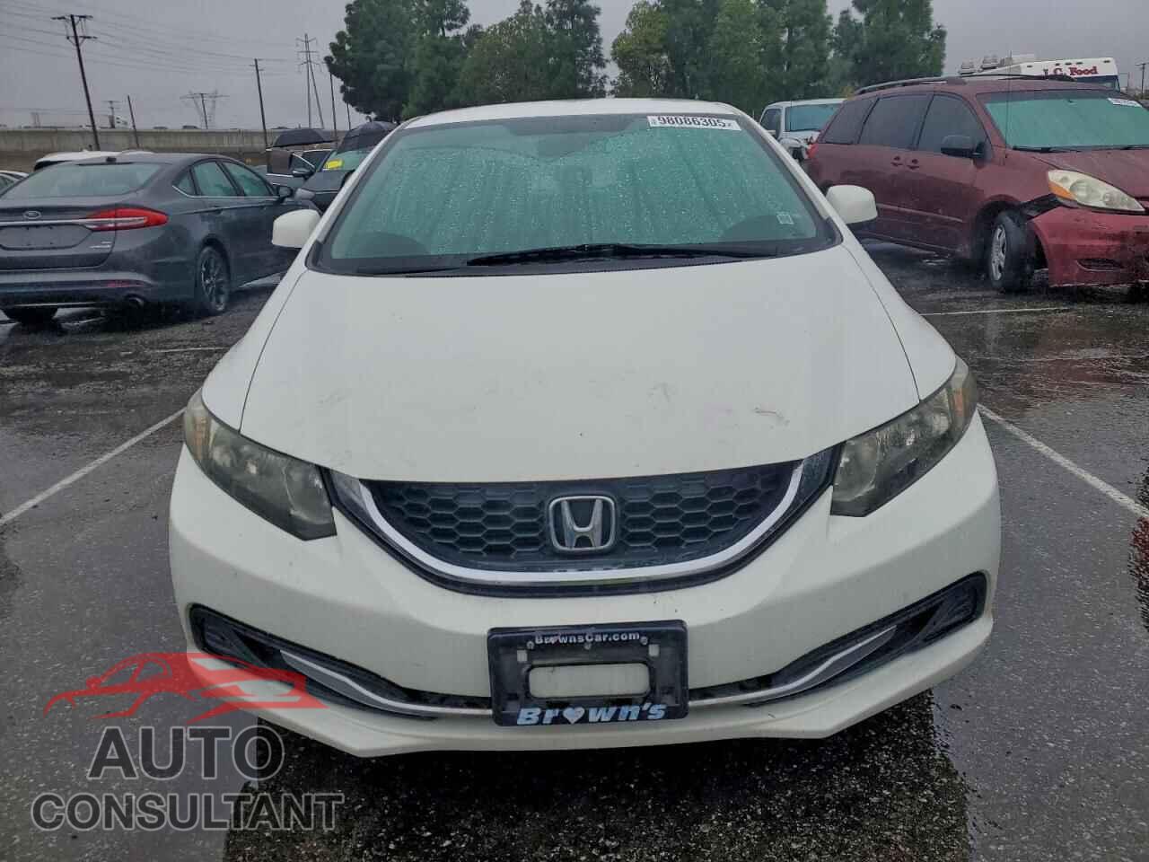 HONDA CIVIC 2013 - 19XFB2F58DE256774