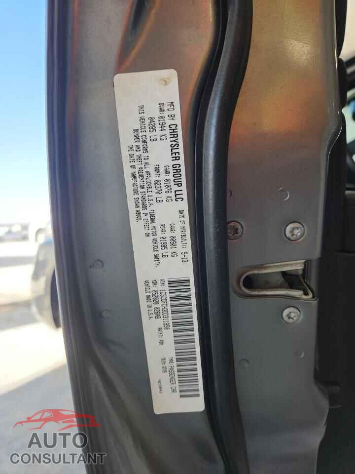 DODGE DART 2013 - 1C3CDFCH3DD311950