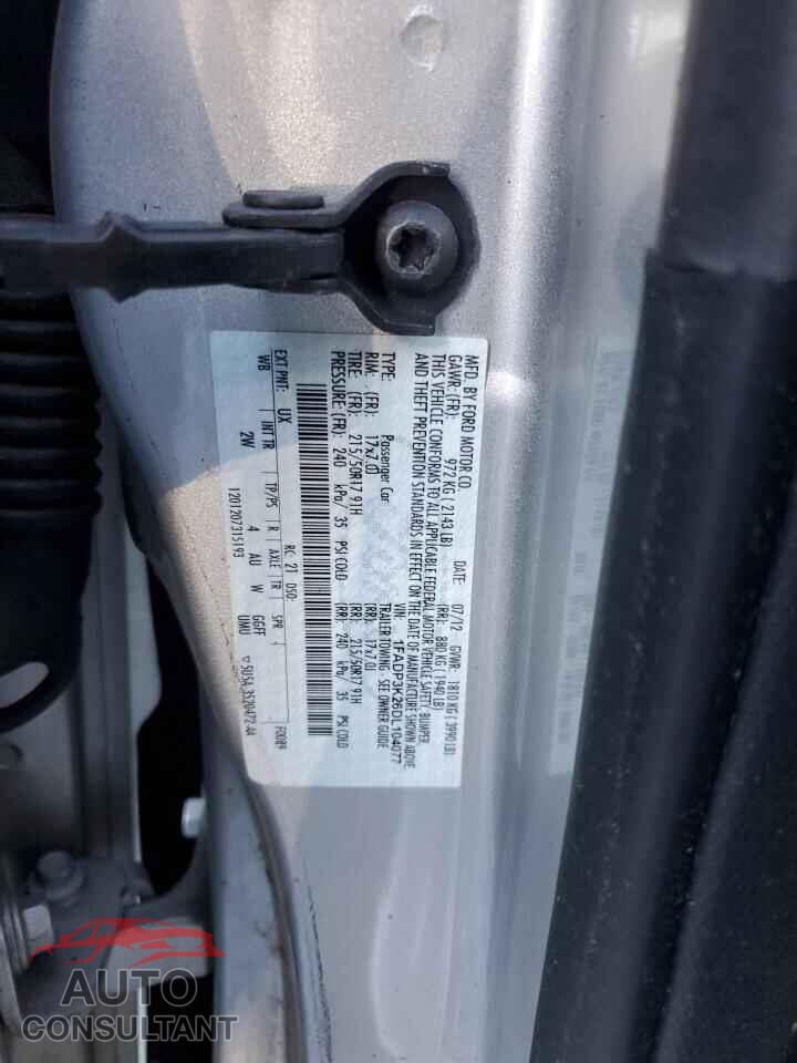 FORD FOCUS 2013 - 1FADP3K26DL104077