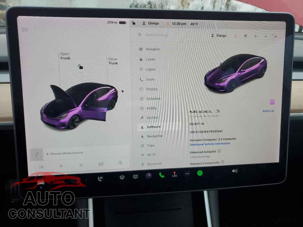 TESLA MODEL 3 2018 - 5YJ3E1EA7JF051441