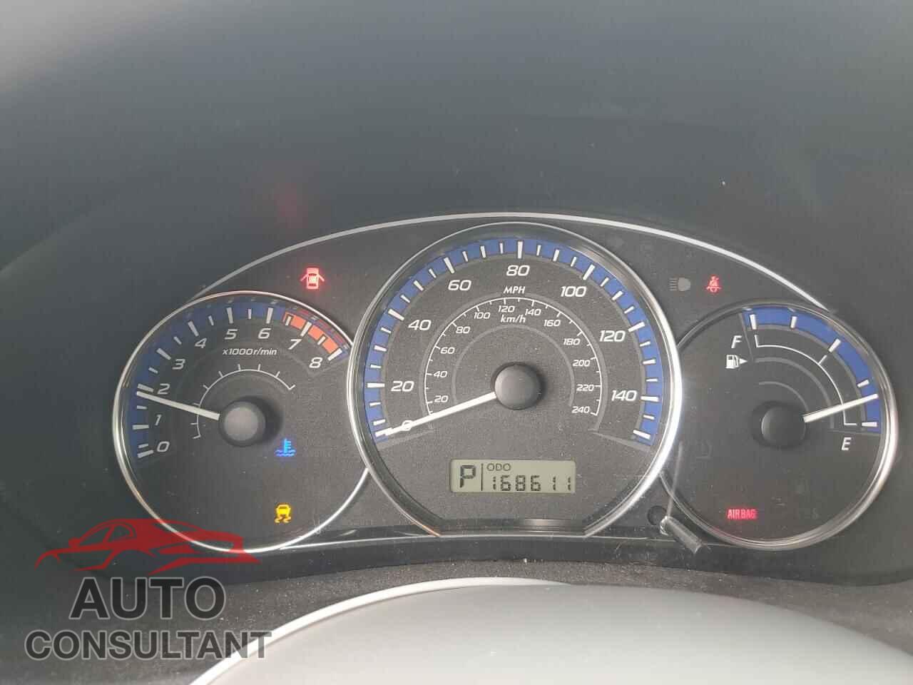 SUBARU FORESTER 2012 - JF2SHBDC7CH458384