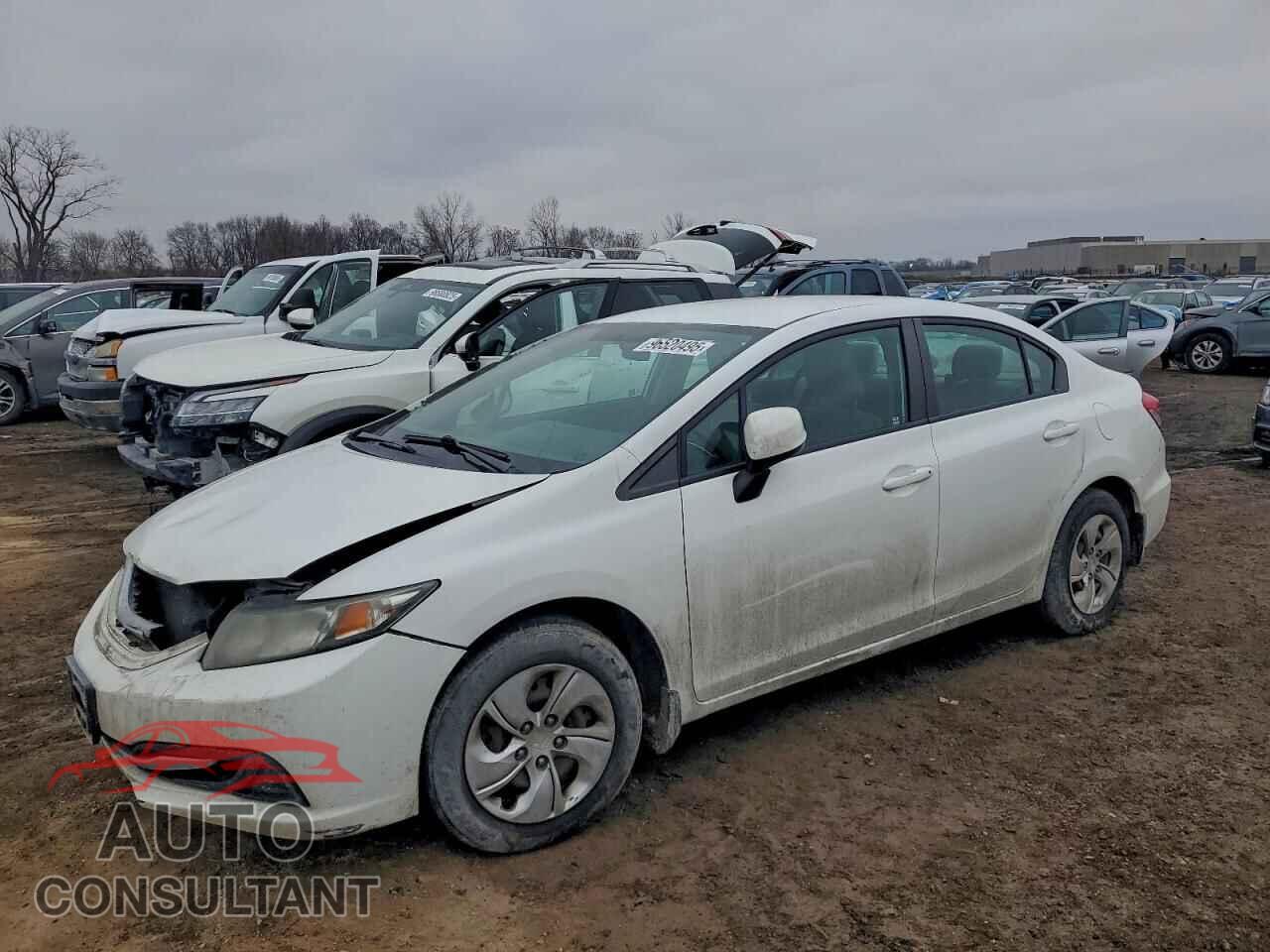 HONDA CIVIC 2013 - 19XFB2F55DE064390