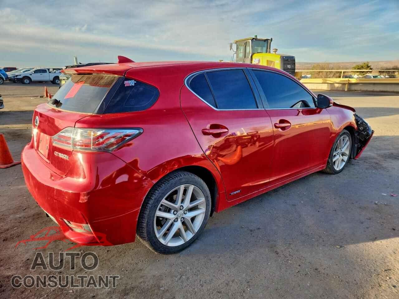 LEXUS CT 200 2017 - JTHKD5BHXH2293496