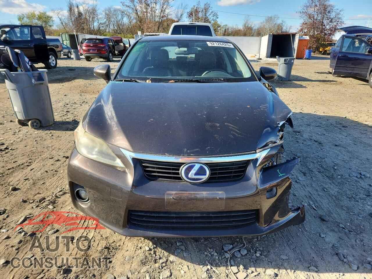LEXUS CT 200 2012 - JTHKD5BH1C2082177