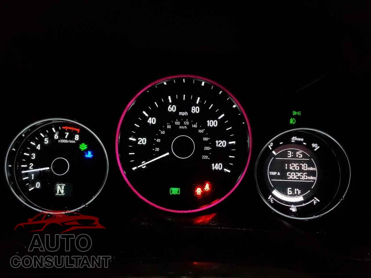 HONDA HR-V 2017 - 3CZRU5H50HM718675