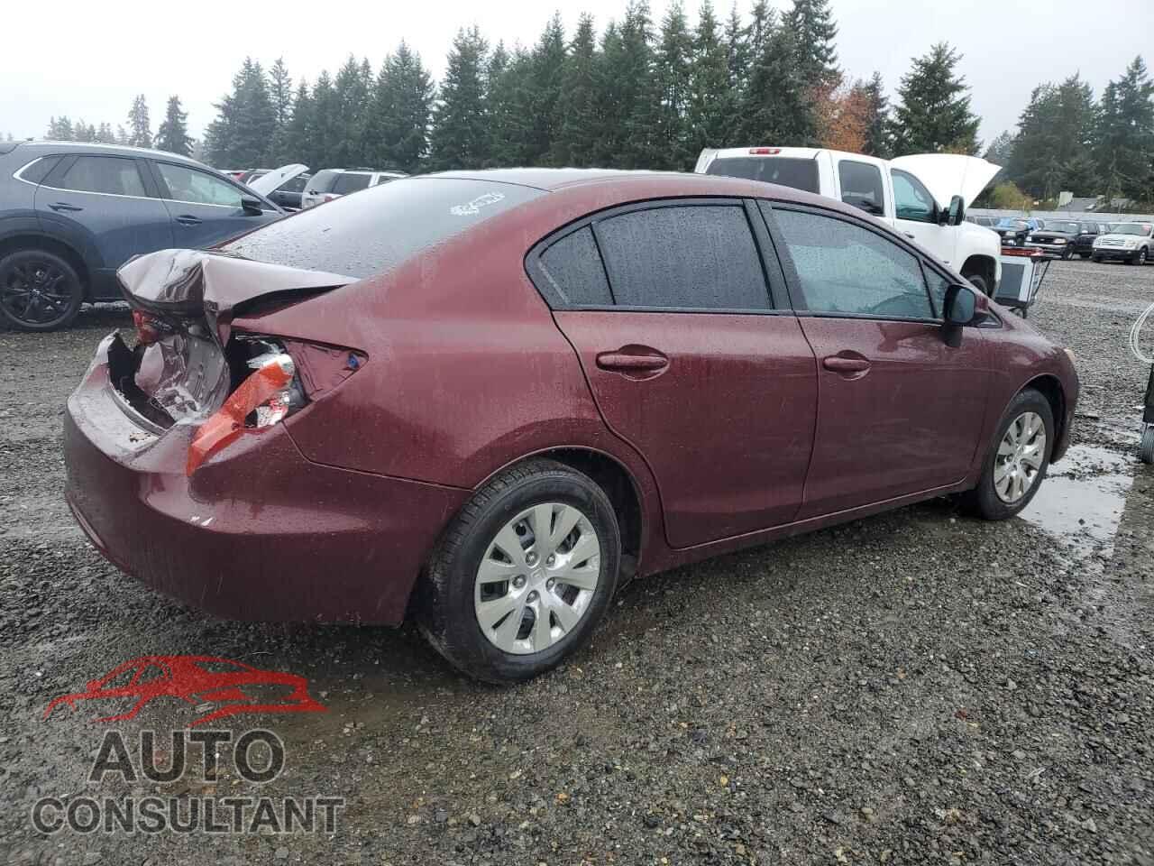 HONDA CIVIC 2012 - 19XFB2F59CE384052