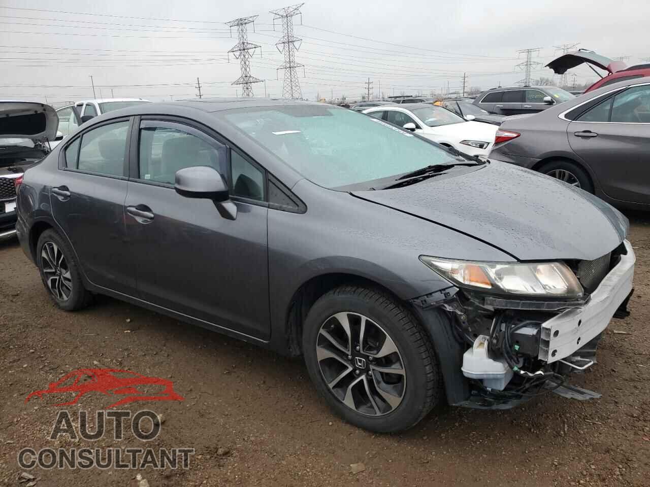 HONDA CIVIC 2013 - 19XFB2F80DE024678