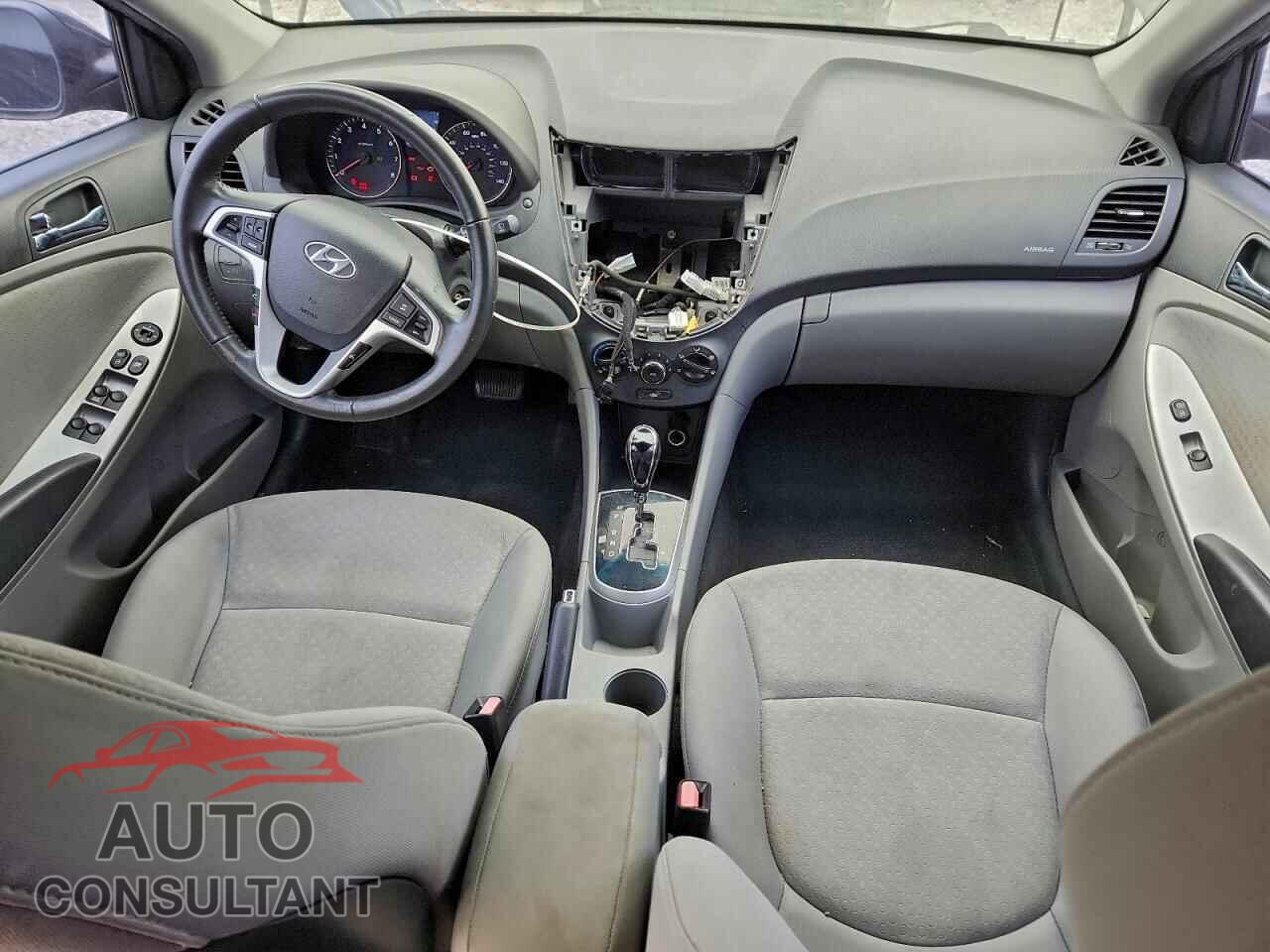 HYUNDAI ACCENT 2012 - KMHCU5AE7CU027794