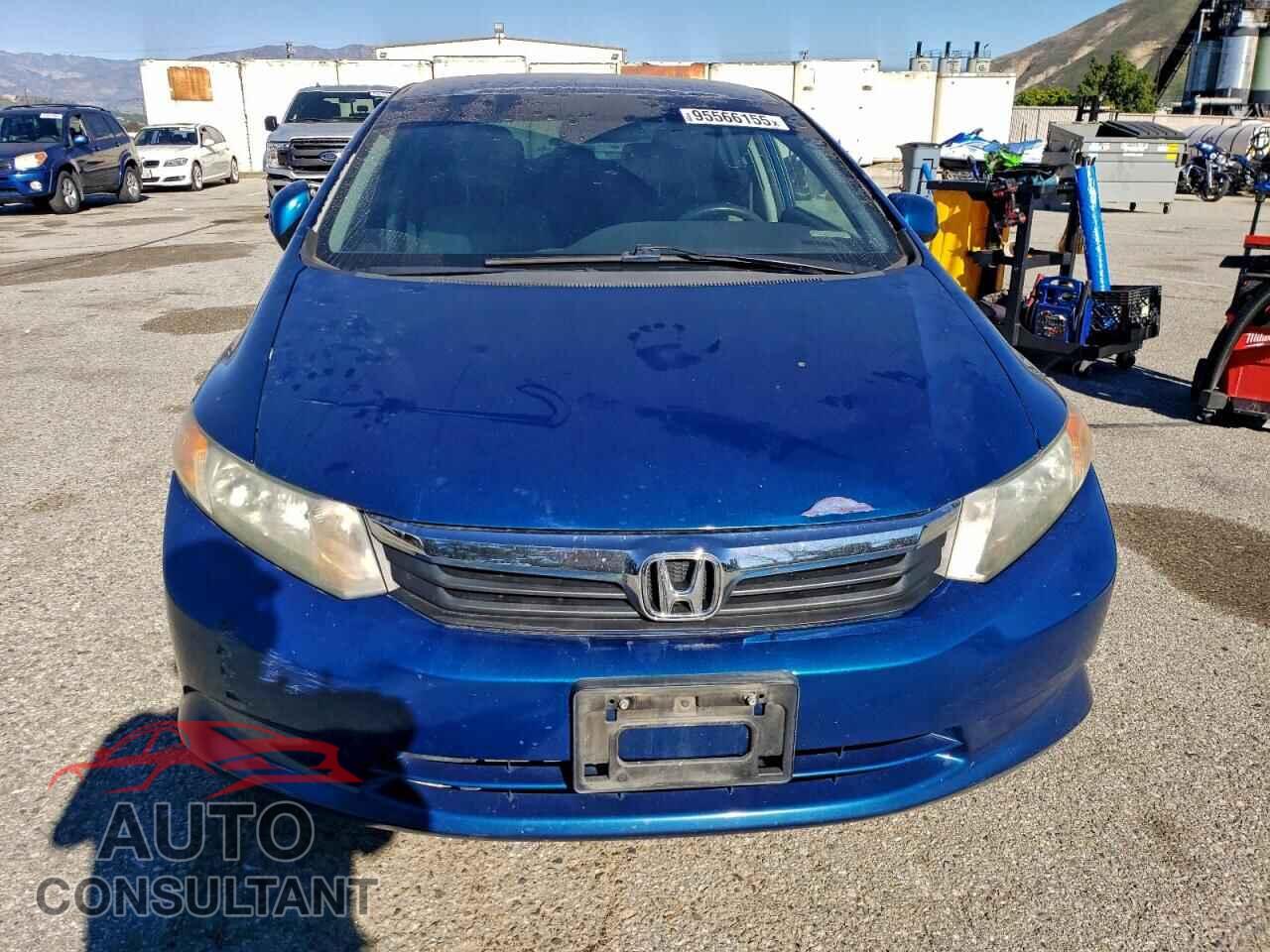 HONDA CIVIC 2012 - 19XFB2F56CE359917