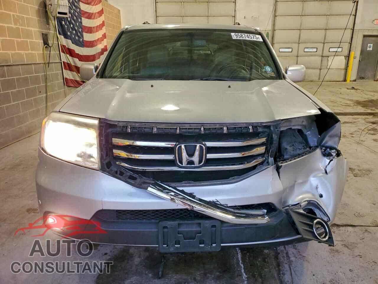 HONDA PILOT 2013 - 5FNYF4H91DB043653