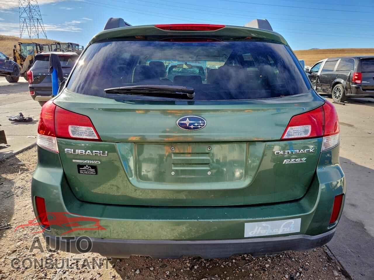 SUBARU OUTBACK 2012 - 4S4BRBCC5C3235458