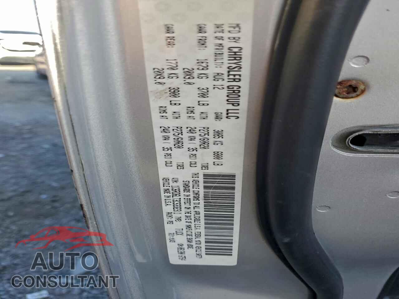 DODGE RAM 1500 2012 - 1C6RD6LT3CS332311