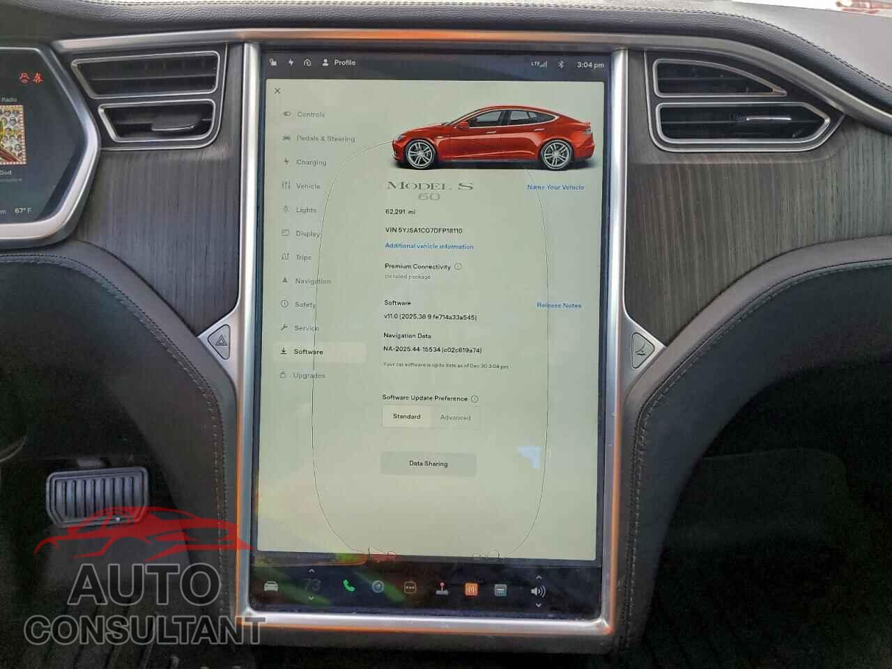 TESLA MODEL S 2013 - 5YJSA1CG7DFP18110
