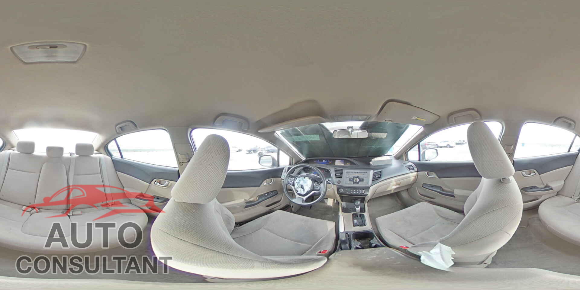 HONDA CIVIC 2012 - 19XFB2F56CE033499