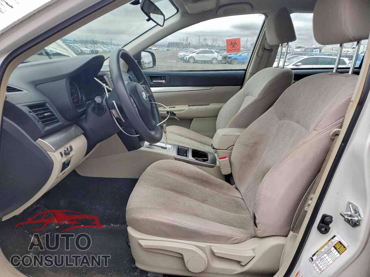 SUBARU OUTBACK 2013 - 4S4BRBAC2D3301503