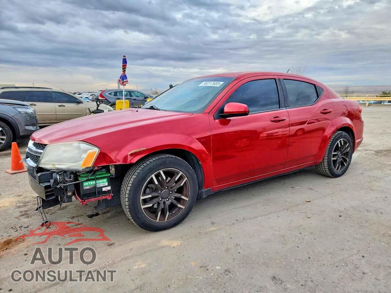 DODGE AVENGER 2012 - 1C3CDZCB0CN147725