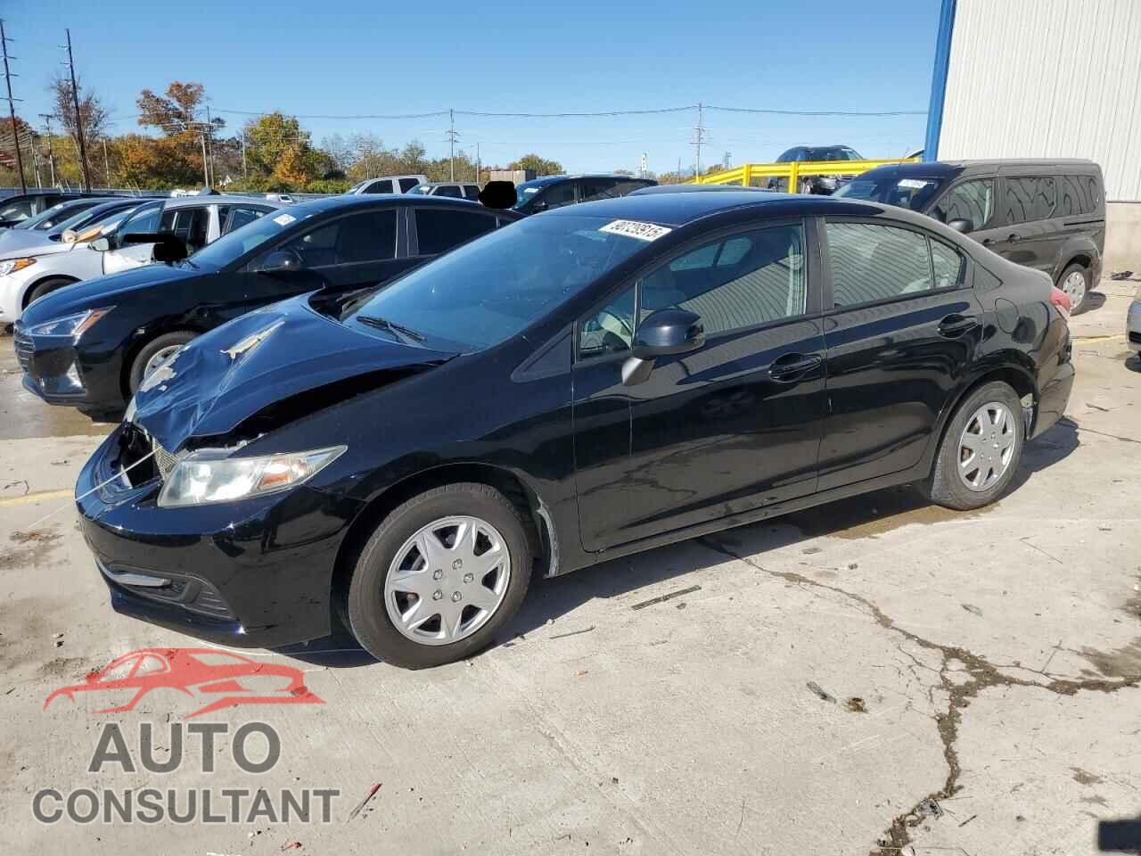HONDA CIVIC 2013 - 2HGFB2F53DH567633