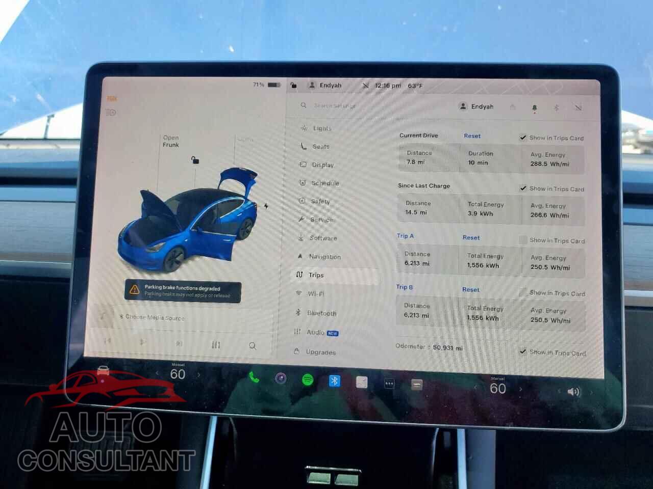TESLA MODEL 3 2018 - 5YJ3E1EA0JF160596