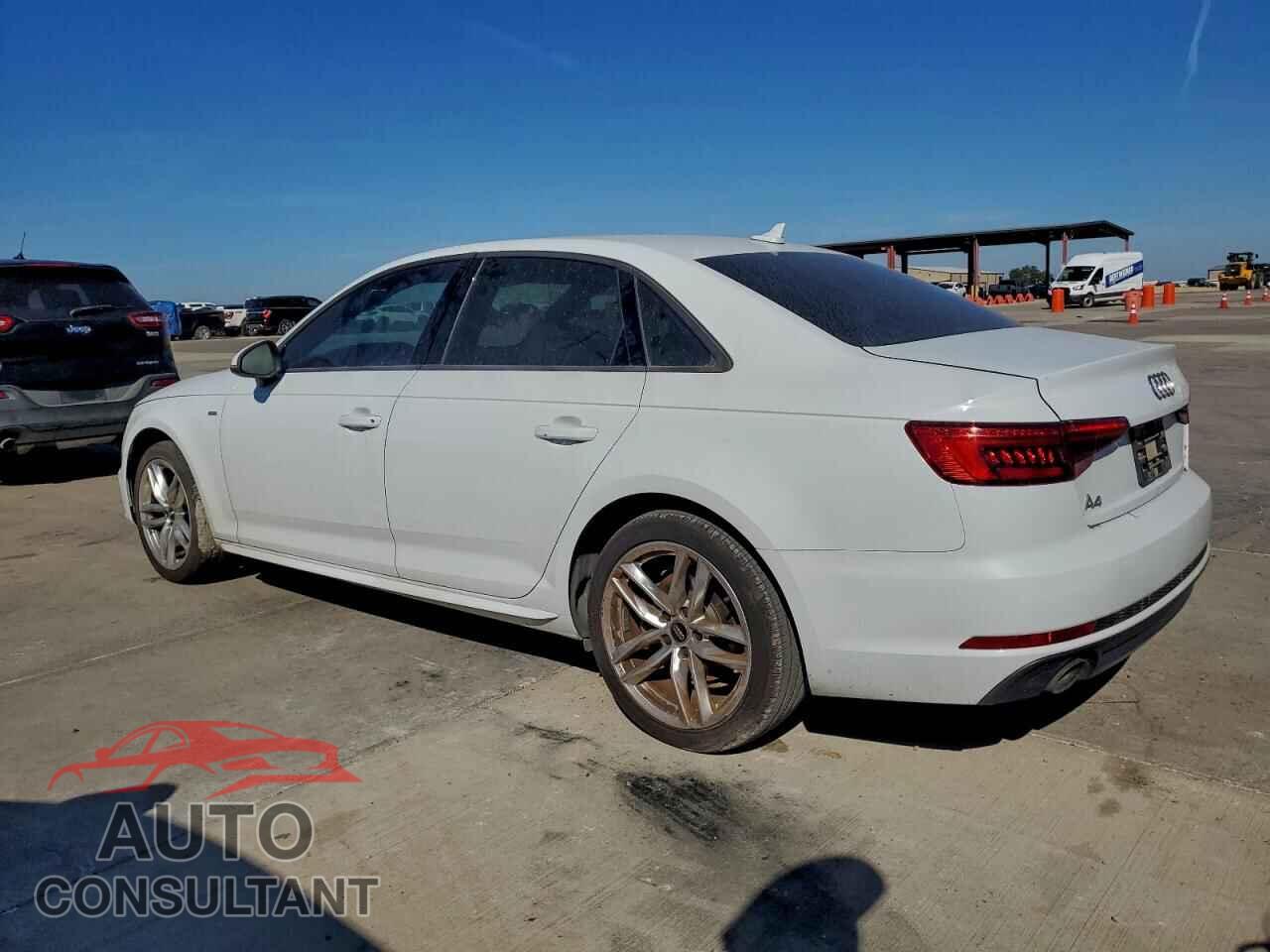 AUDI A4 2017 - WAUKMAF46HN058493