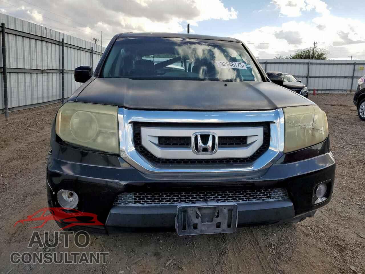 HONDA PILOT 2011 - 5FNYF3H91BB033258