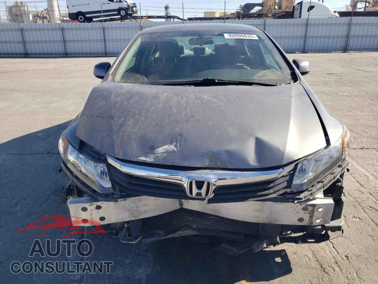 HONDA CIVIC 2012 - 19XFB2F5XCE357457