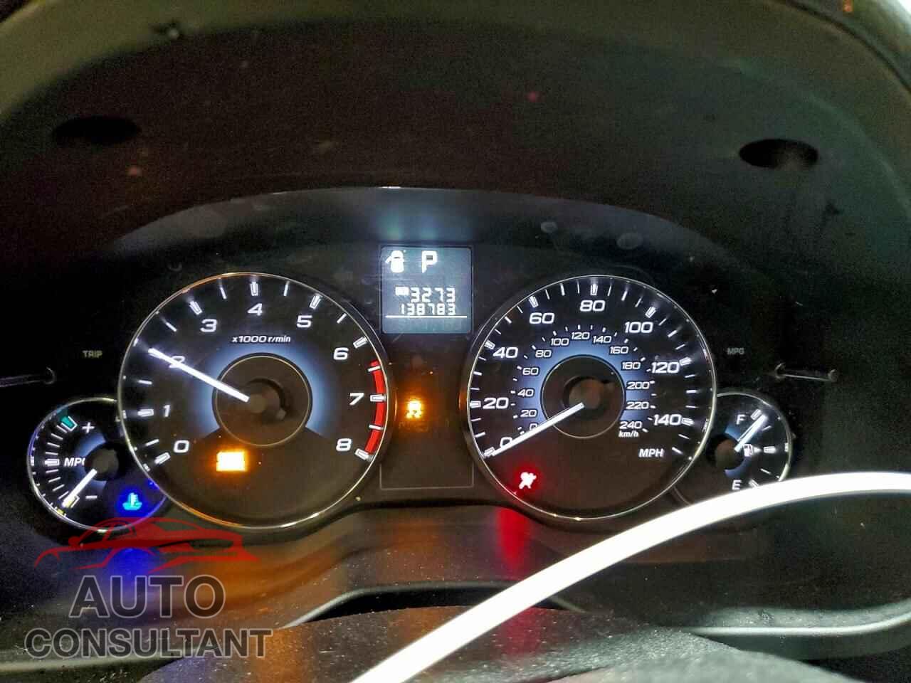 SUBARU LEGACY 2012 - 4S3BMBK63C3018716