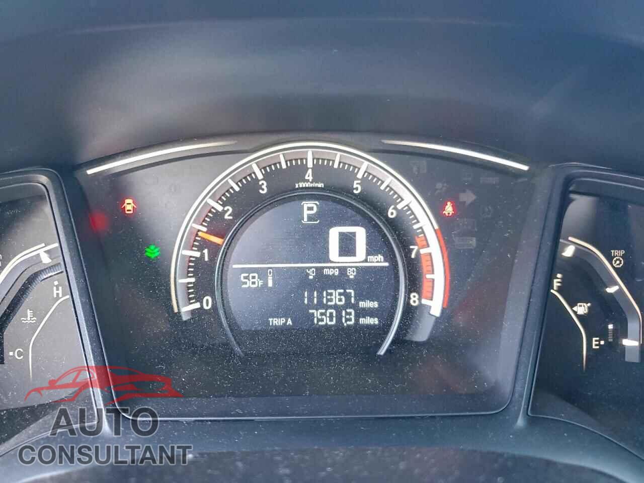 HONDA CIVIC 2016 - 19XFC2F55GE238332