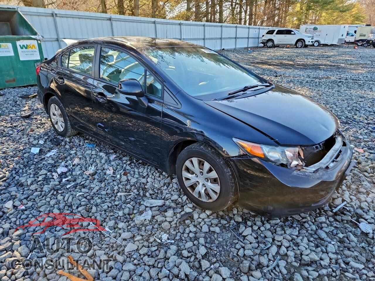 HONDA CIVIC 2012 - 19XFB2F53CE385004