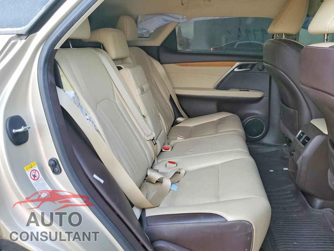 LEXUS RX350 2017 - 2T2BZMCA6HC133501