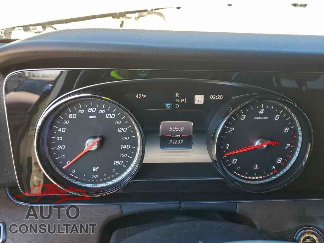 MERCEDES-BENZ E-CLASS 2017 - WDDZF4KB8HA219084