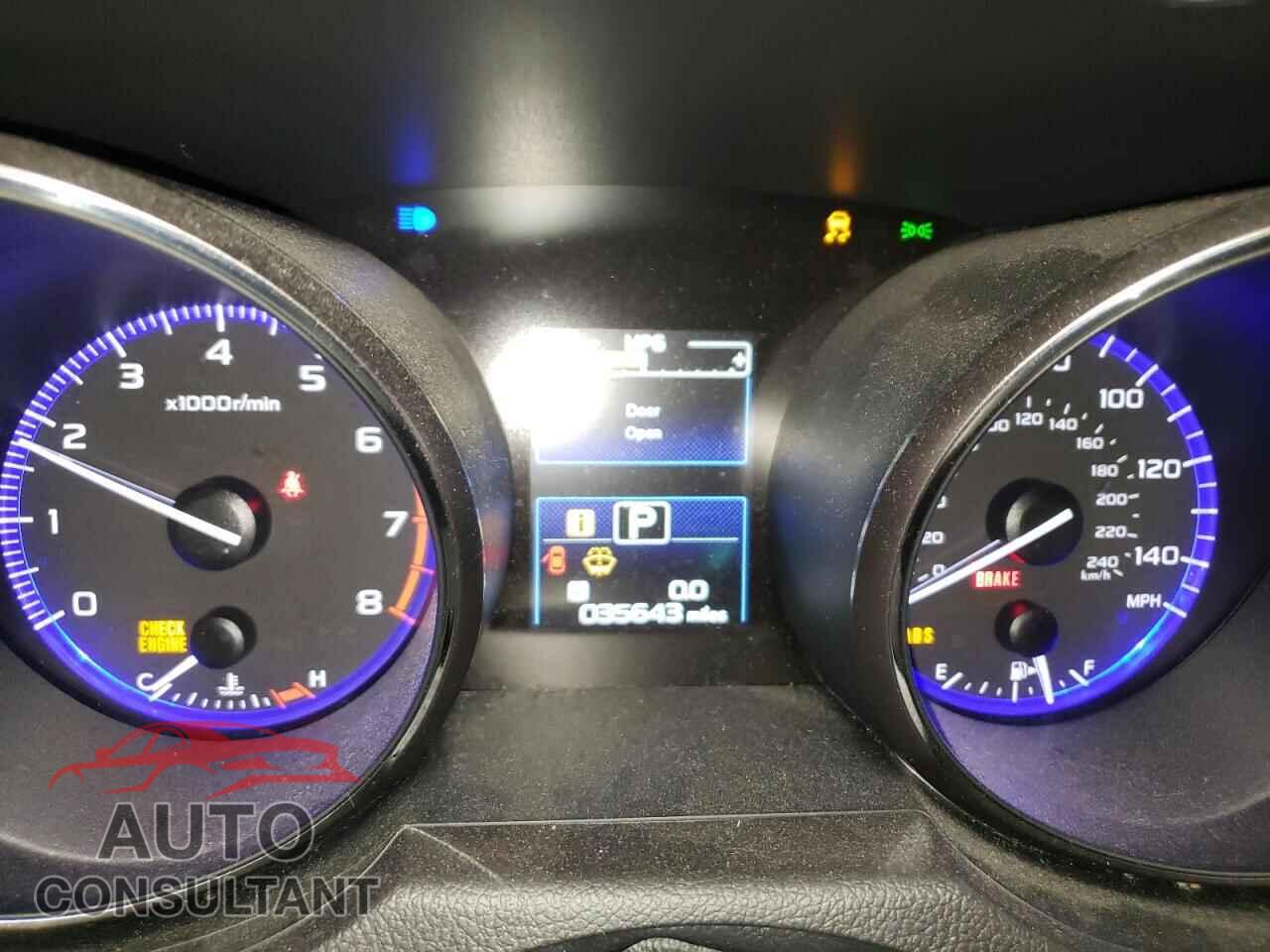 SUBARU OUTBACK 2017 - 4S4BSADC3H3200356
