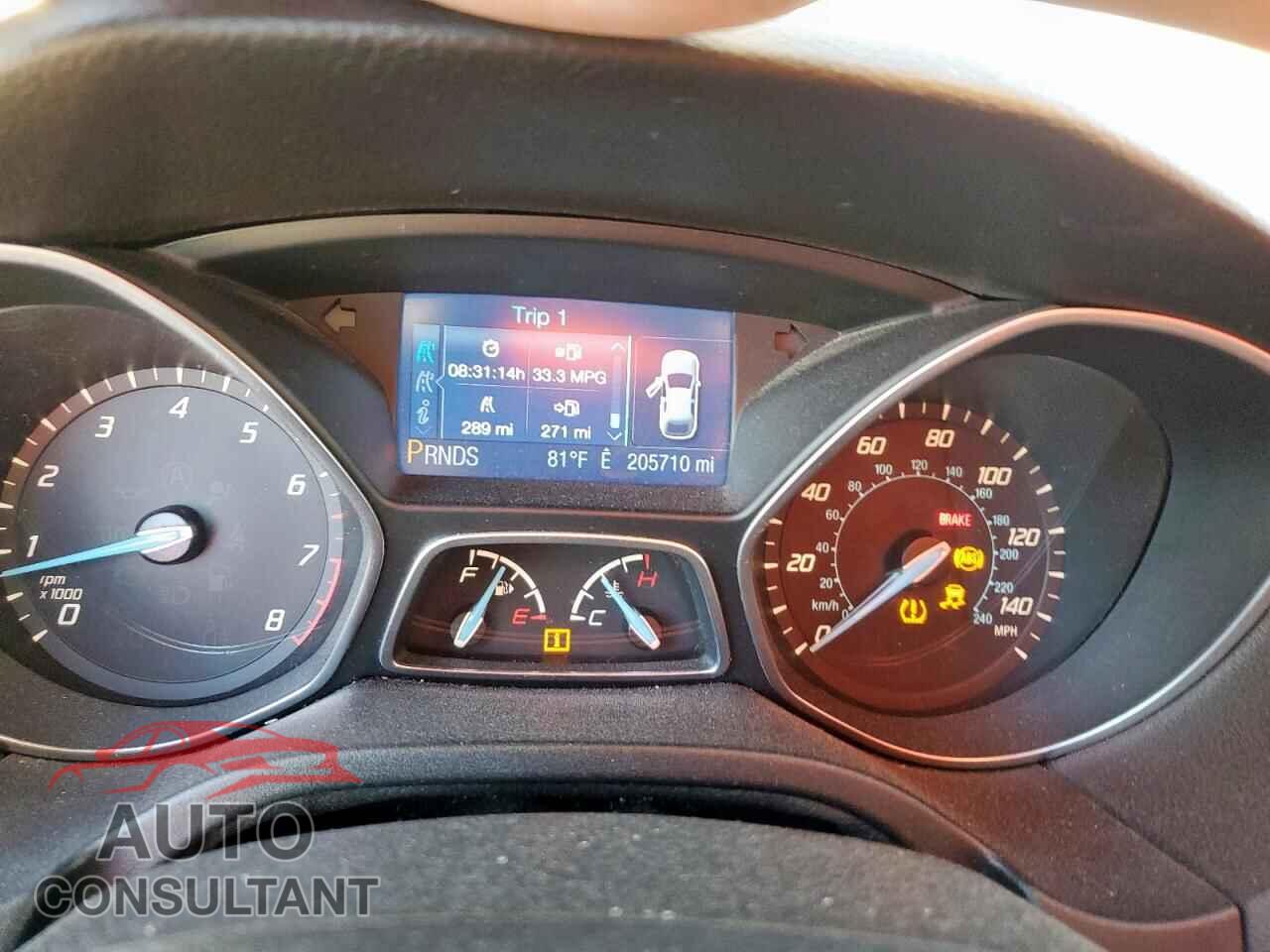 FORD FOCUS 2014 - 1FADP3F21EL123213