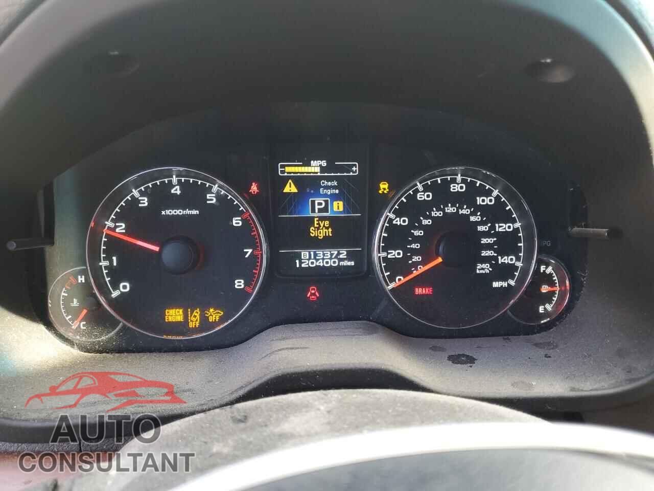 SUBARU OUTBACK 2013 - 4S4BRBPC1D3202257