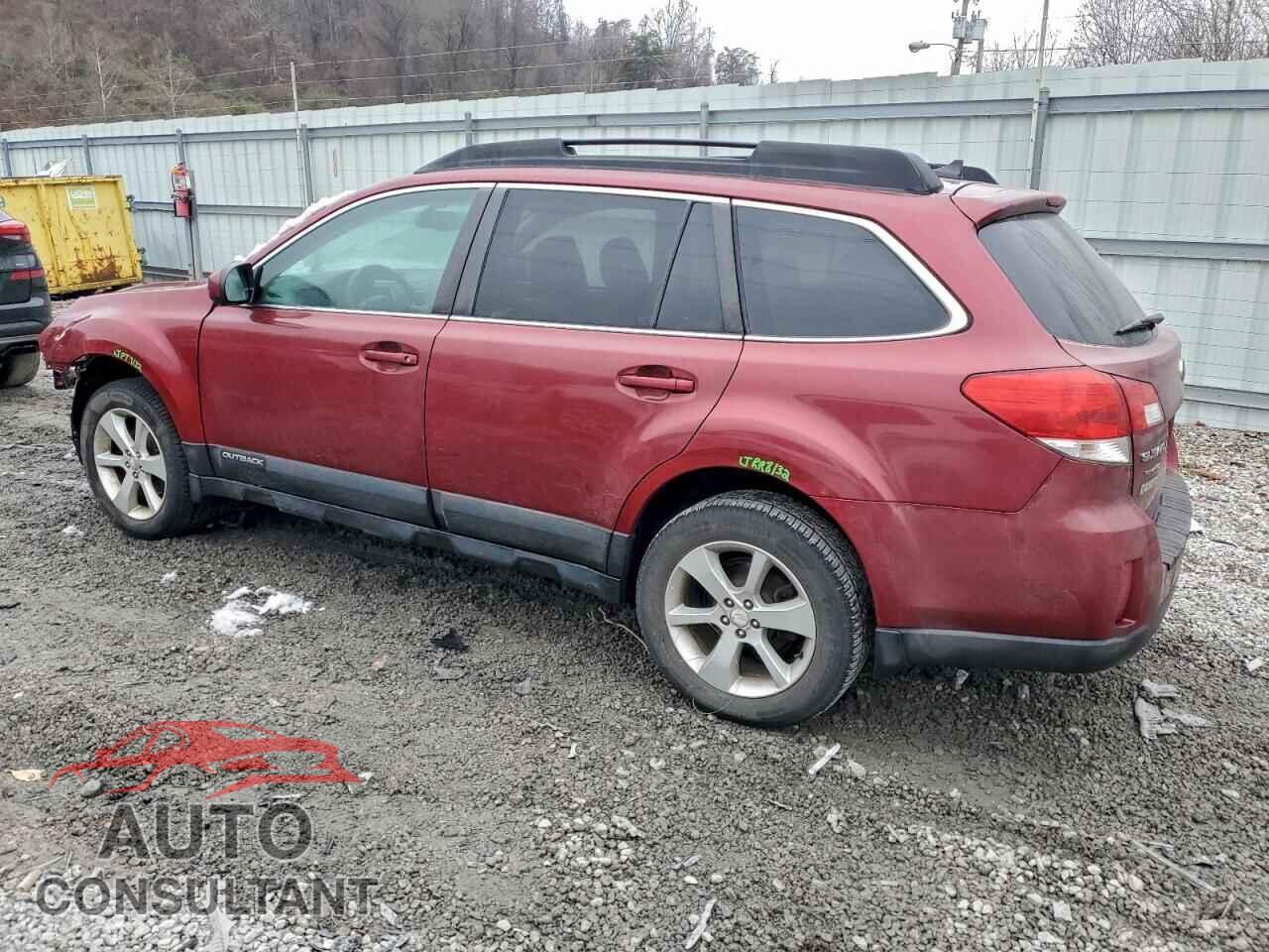 SUBARU OUTBACK 2014 - 4S4BRBCC0E3219350