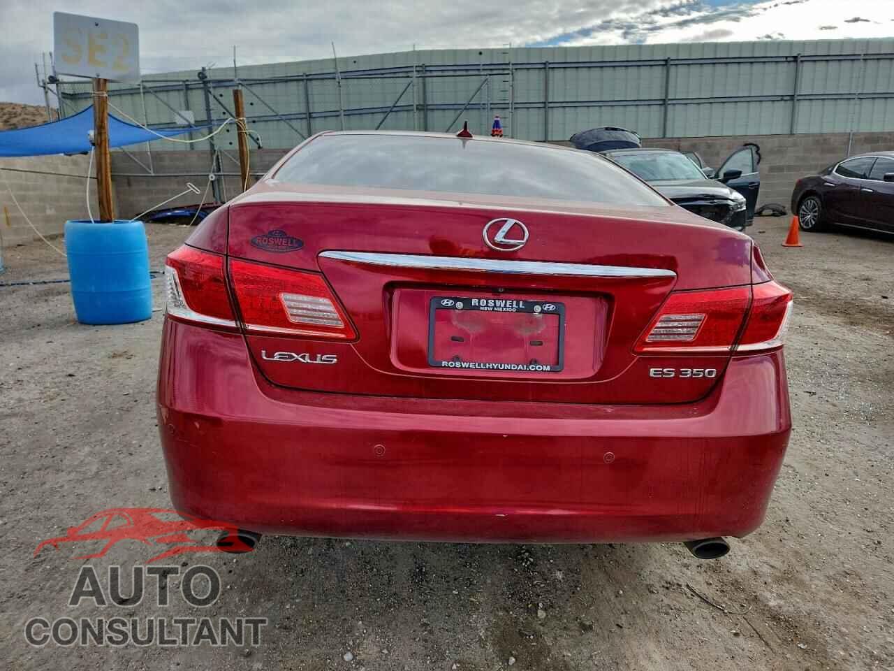 LEXUS ES350 2010 - JTHBK1EG6A2373952
