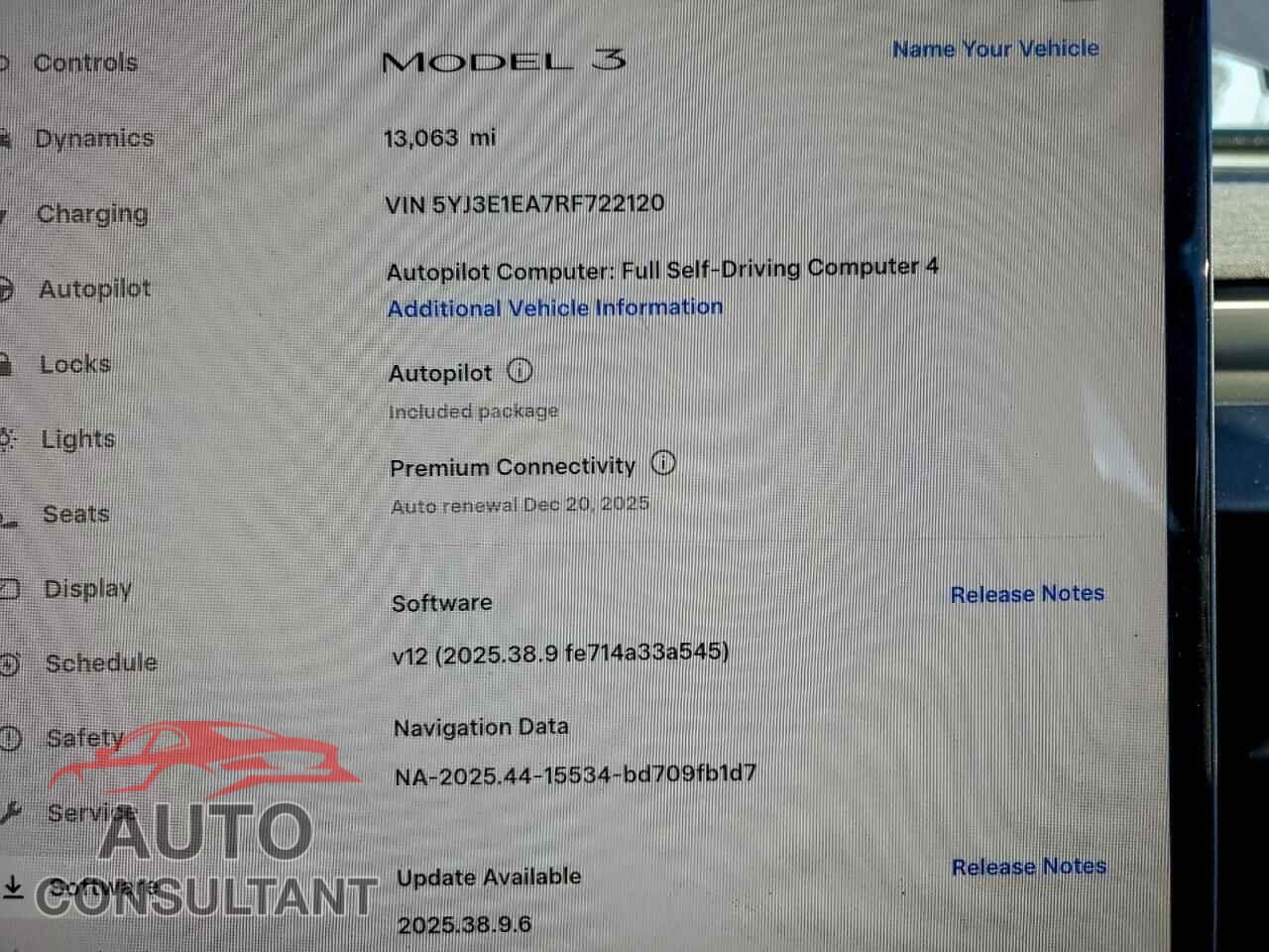 TESLA MODEL 3 2024 - 5YJ3E1EA7RF722120