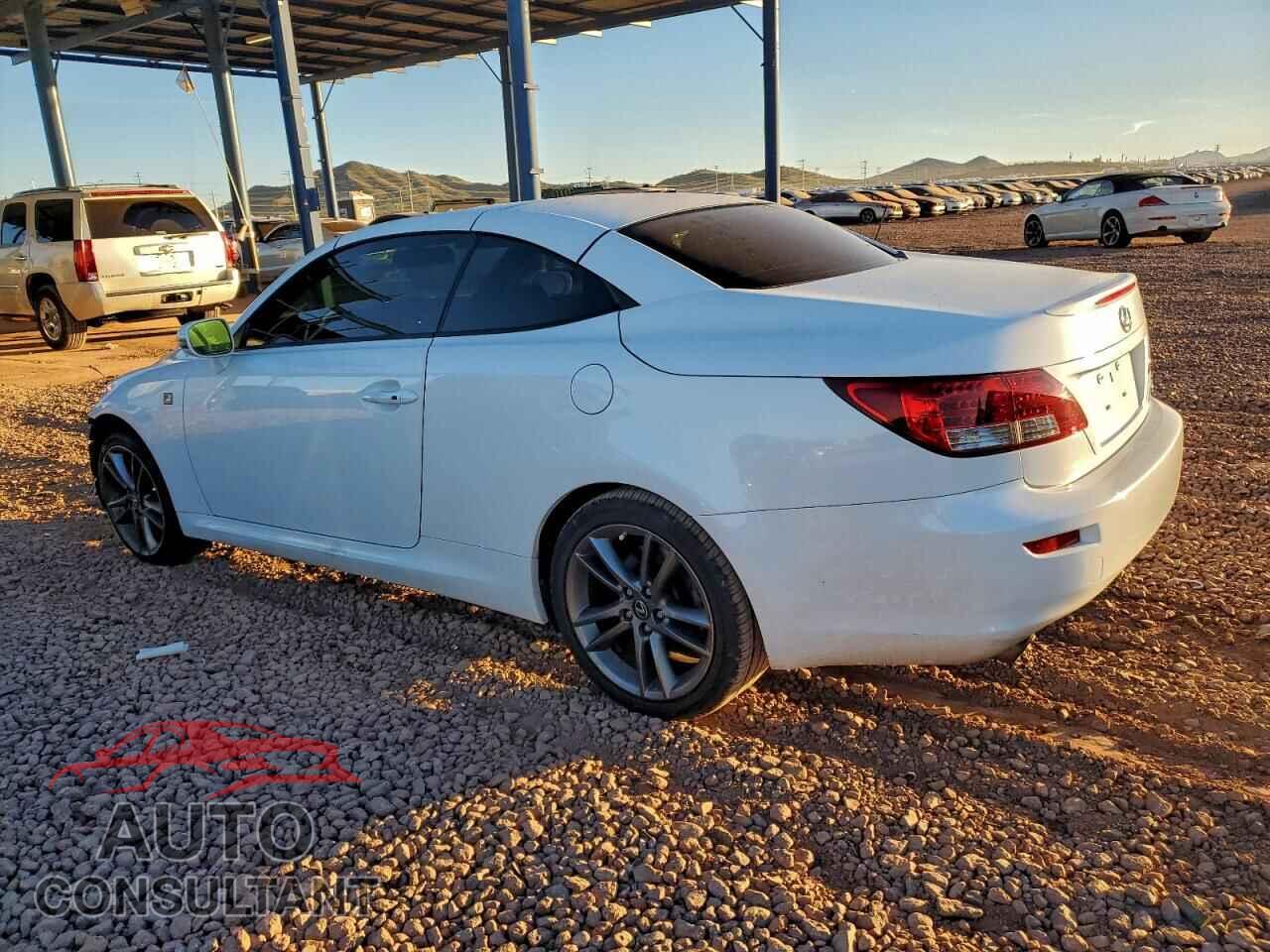 LEXUS IS 2013 - JTHFF2C26D2526935