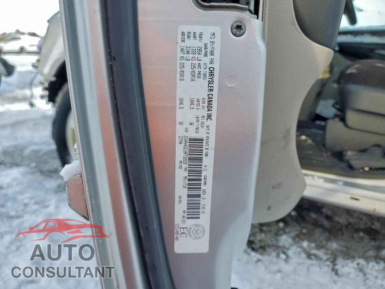 DODGE CARAVAN 2011 - 2D4RN4DG1BR732639