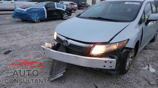 HONDA CIVIC 2012 - 2HGFB2F54CH585282