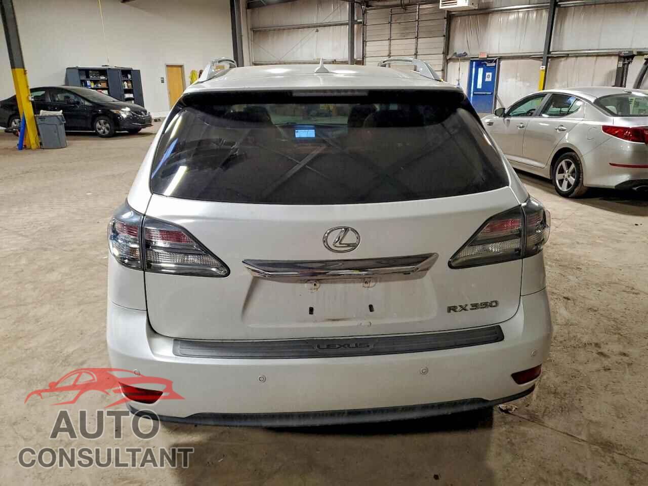 LEXUS RX350 2012 - 2T2BK1BA5CC146933