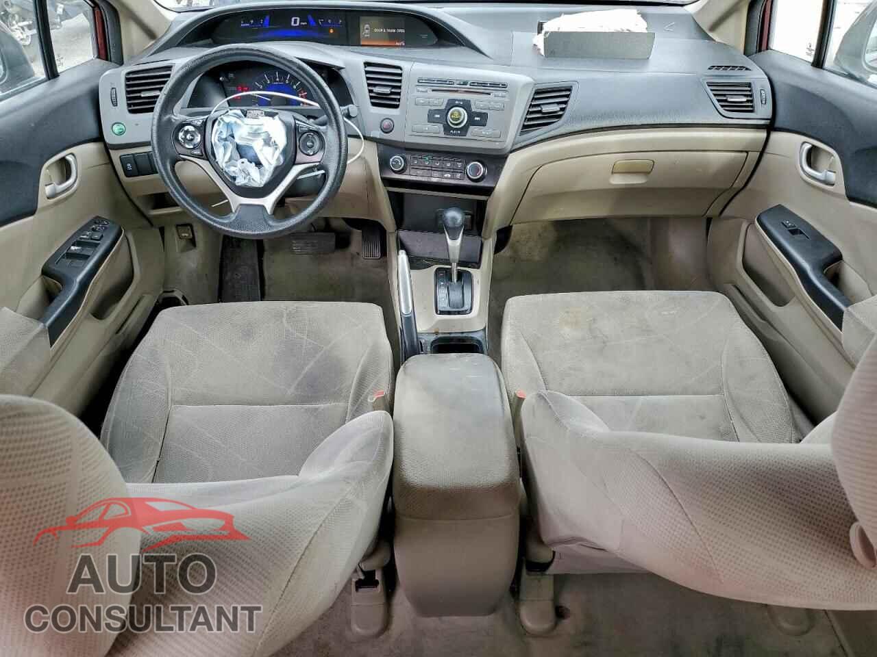HONDA CIVIC 2012 - 19XFB2F56CE033499