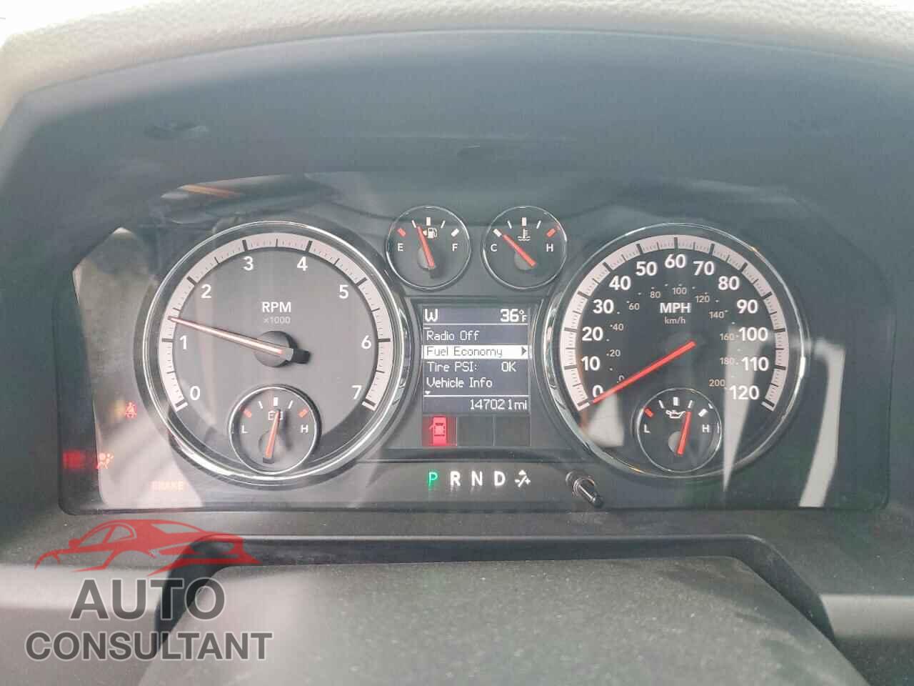 DODGE RAM 1500 2012 - 1C6RD7LT6CS344748