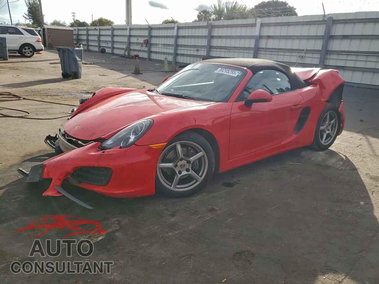 PORSCHE BOXSTER 2016 - WP0CA2A85GS120546